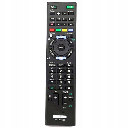 GUPBOO Télécommande Universelle de Rechange pour Sony TV RM-ED047 pour SONY BR TV avec livraison