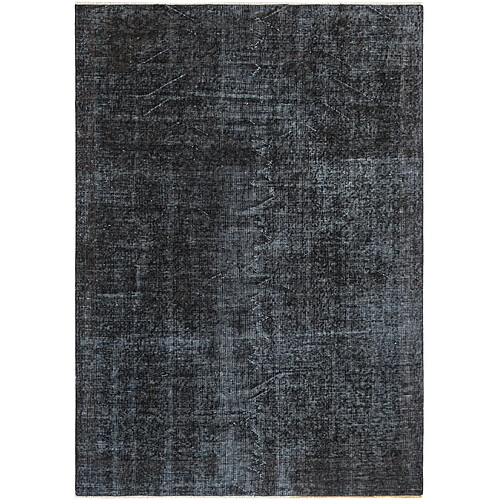 Vidal Tapis de laine 221x152 noir Ultra Vintage