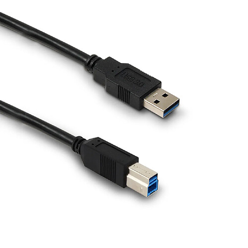 Metronic Câble USB A mâle/B mâle USB 3.0 - 5 m - noir