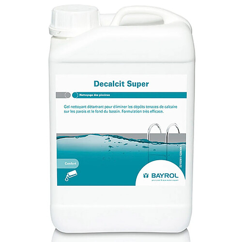 Gel nettoyant détartrant 3l - decalcit super - BAYROL