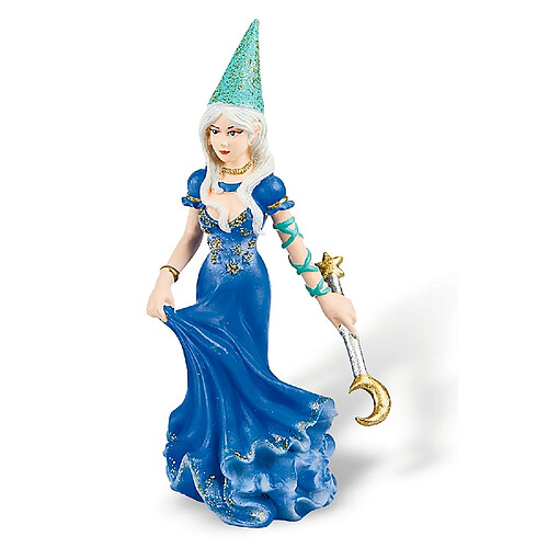 Bullyland Figurine Fée en robe bleue