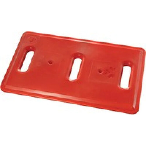 Plaque Eutectique Chaude GN 1/1 Rouge - L2G