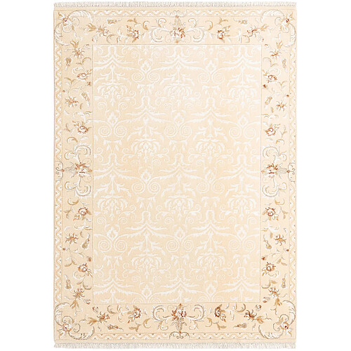 Vidal Tapis de laine 239x175 beige Darya