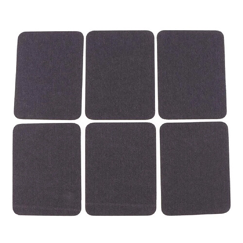 6x Fer sur Denim Patchs Vêtements Patch Patch Applique Couture Accessoires