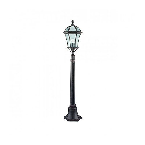 Searchlight Lampadaire de jardin Capri Verre propre 1 ampoule 133cm