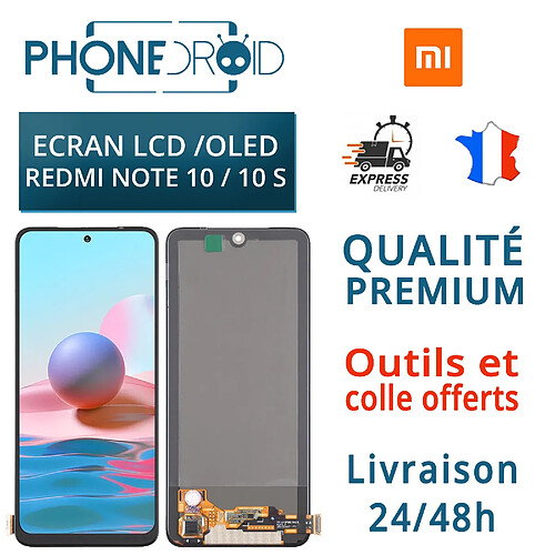 Écran + Tactile Xiaomi Redmi Note 10/10S 4G