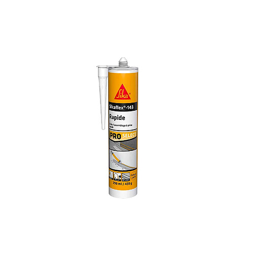 Mastic colle SIKA Sikaflex 143 Rapide - Blanc - 290ml