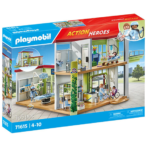 Playmobil® 71615 Hôpital aménagé avec toit végétal