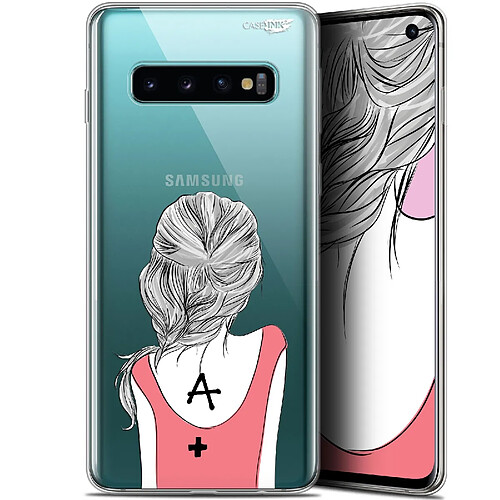 Caseink Coque arrière Samsung Galaxy S10 (6.1 ) Gel HD [ Nouvelle Collection - Souple - Antichoc - Imprimé en France] See You