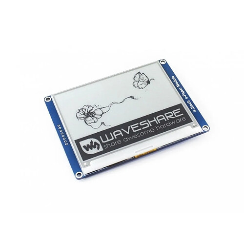 Wewoo Module d'affichage E-Ink 4,2 pouces 400x300 de Waveshareinterface SPI