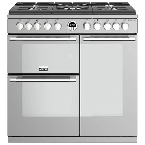 Piano de cuisson mixte 172l 5 feux inox - PSTERS90DFSS - STOVES