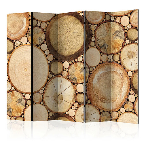 Artgeist Paravent - Wood grains II [Room Dividers] [225x172]