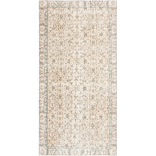 Vidal Tapis de laine 292x163 brun Ultra Vintage