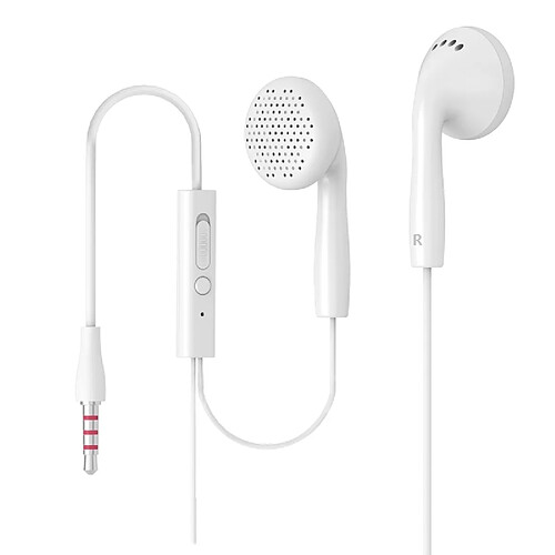 Wewoo Casque Bluetooth Sport Ecouteurs plats Langsdom Blanc