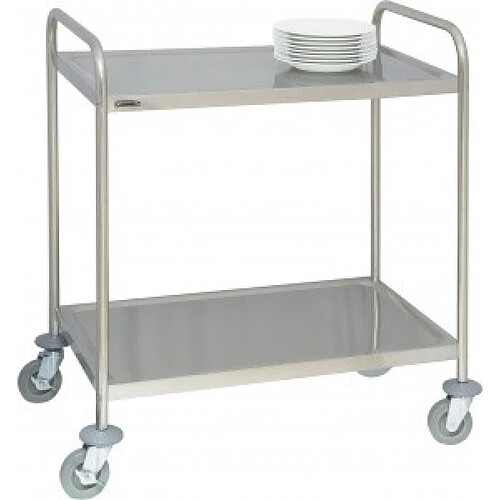 Chariot de Service en Inox 2 plateaux - Casselin