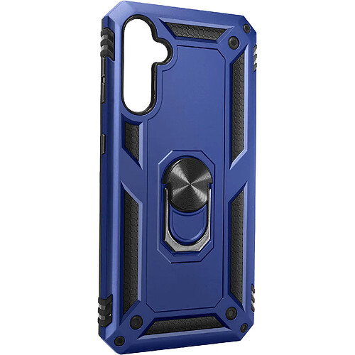 Avizar Coque pour Samsung S23 FE Hybride Bague Support Magnétique Bleu Nuit