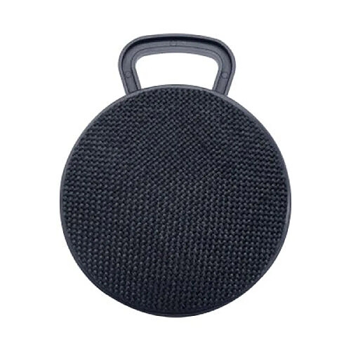 Yonis Mini Enceinte Bluetooth Portable Ronde Texture Tissu Appels Mains Libres Support TF Carde