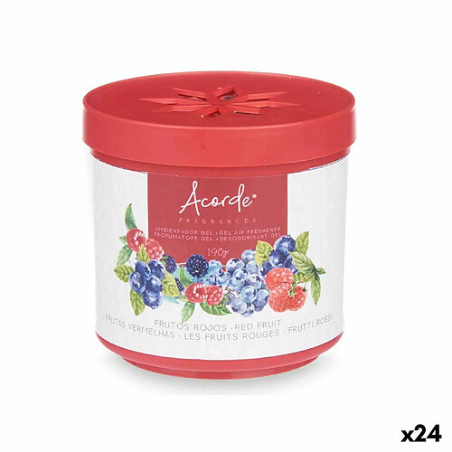 Acorde Désodorisant Fruits rouges 190 g (24 Unités)