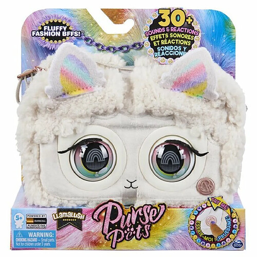 Ludendo Sac interactif Purse Pets Fluffy - Lama