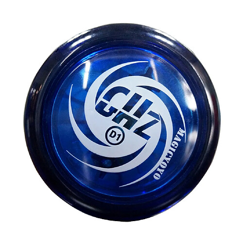 D1 Spin Ball Professional Roulement YoYo Taille E Avec Cordage Bleu