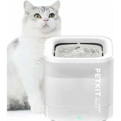 Petkit EVERSWEET SOLO CYBERTAIL fontaine a eau pour animaux 1.8L blanc