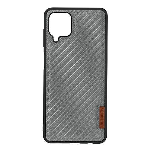 Coque Samsung Galaxy A12 Rigide Dos Tissu Série Fino Dux Ducis gris