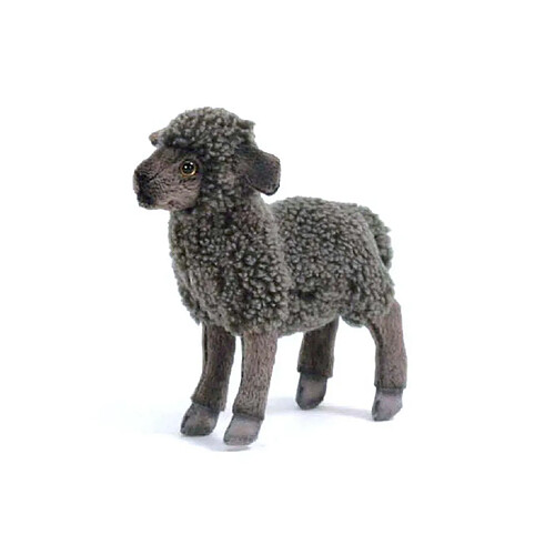 Universal Peluche jouet souple mouton noir. 28 cm 3454