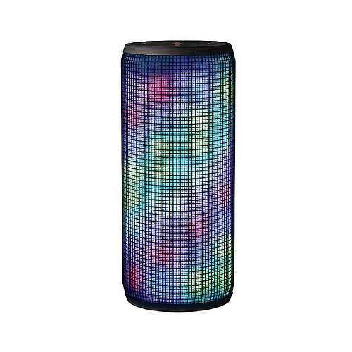 Universal Haut-parleur Bluetooth YH-Lumineux (360 LED Light Affichage, sans fil, Bluetooth, entrée AUX 3,5 mm, micro SD ou USB) -8 Go (noir)