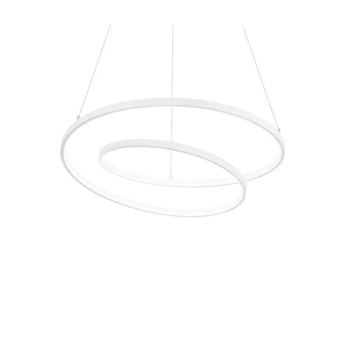 Ideal Lux Suspension LED OZ Métal,Plastique Blanc