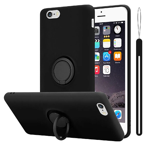 Cadorabo Coque iPhone 6 PLUS / 6S PLUS Etui en Noir