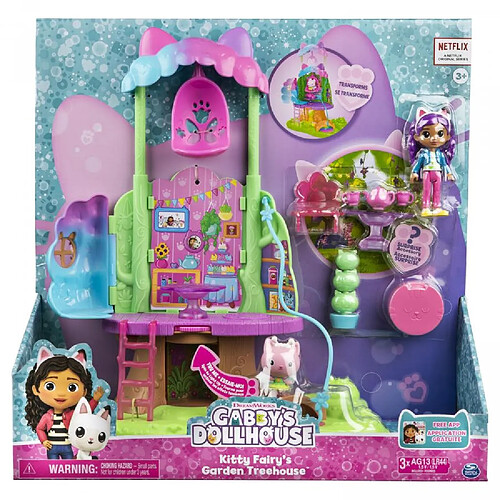 Spinmaster Playset Cabane Fee Minette - Gabby et la maison magique