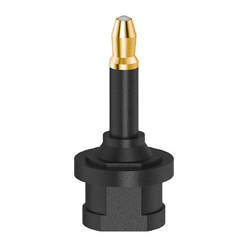 HAMA Adaptateur ODT, fiche femelle toslink - fiche optique dorée, 3,5 mm