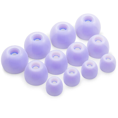 Okuli 12 x Écouteurs en Silicone Embouts d'oreilles pour Samsung Galaxy Buds 2 Casque Écouteurs en Violet