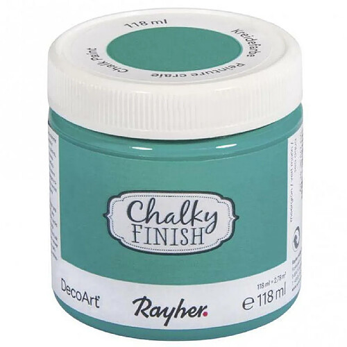 Rayher Peinture-craie Chalky Finish 118 ml - Vert d'eau