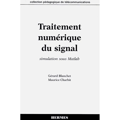 Traitement numérique du signal : simulation sur Matlab · Occasion