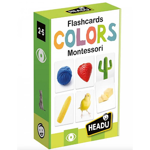 HEADU flashcards color montessori