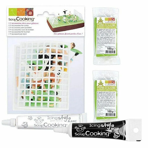 Scrapcooking Coffret pâtisserie Football