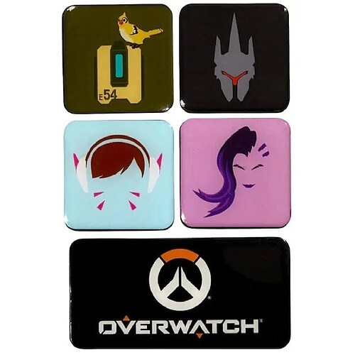 Blizzard Entertainment OVERWATCH - Set varié d'aimants S2