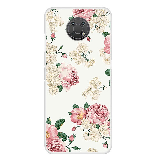 Coque en TPU anti-rayures, fleur exquise pour votre Nokia G10