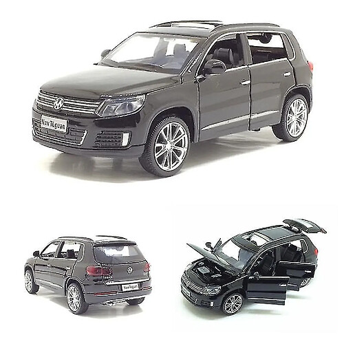 Universal 1:32 Tiguan Modèle Modèle Alloy Car Die Cast Toy Car Mode