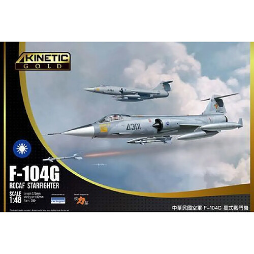 F-104G ROCAF - 1:48e - KINETIC