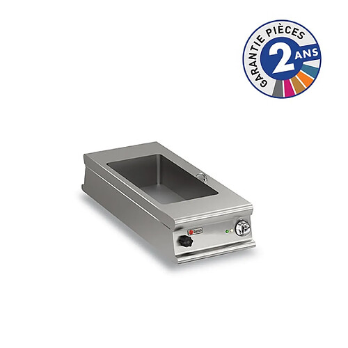 Bain Marie Electrique à Poser Inox - 1 bac GN 1/3 + 1 bac GN 1/1 - Baron