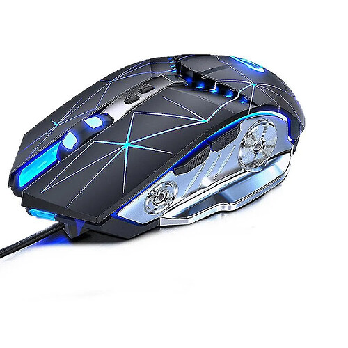 Universal PRO GAMING MAISE 3200DPI AIGABLABLE MONDE ALIFICABLE DE MONDE OPTIQUE LED USB MONDE MONDE MONDE EN MONDE