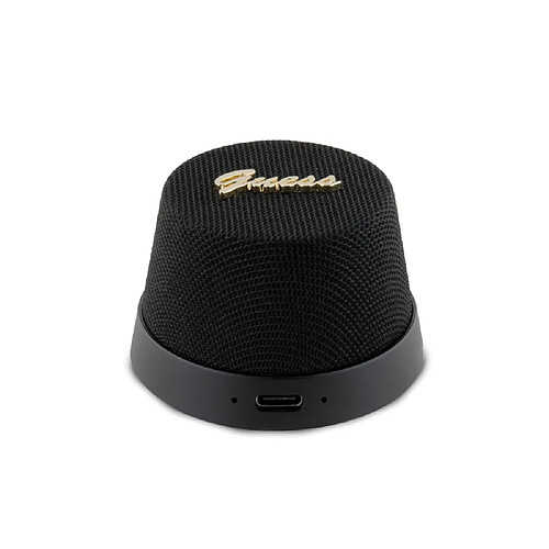 Guess Maroquinerie Guess Enceinte Bluetooth 5.3 3W Compatible MagSafe avec Micro et Réducteur de Bruit Noir