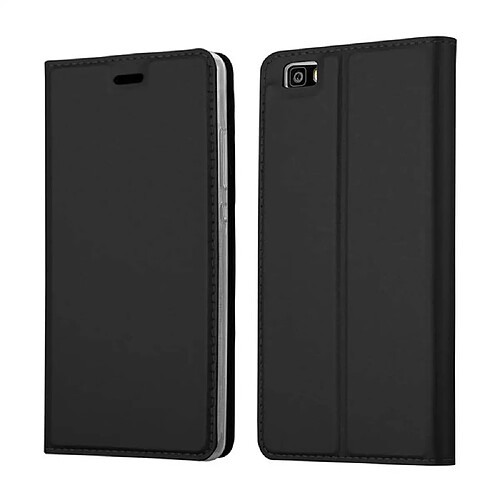 Cadorabo Coque Huawei P8 LITE 2015 Etui en Noir