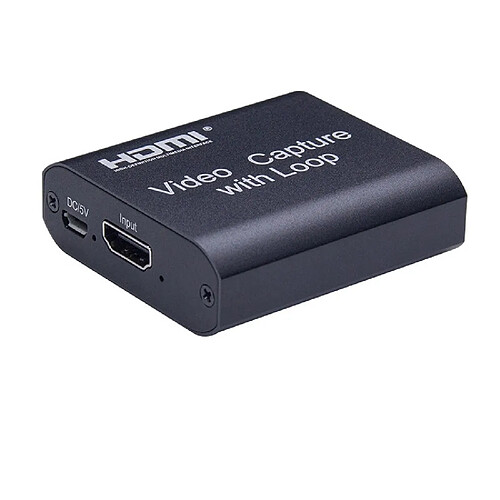 Carte d'Acquisition HDMI 4K USB 2.0 Avec Boucle Sortie 1080P Compatible Windows Android MacOS YONIS