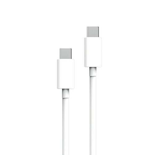 My Way Myway Câble USB-C vers USB-C Charge 60W et Synchronisation 1m Blanc