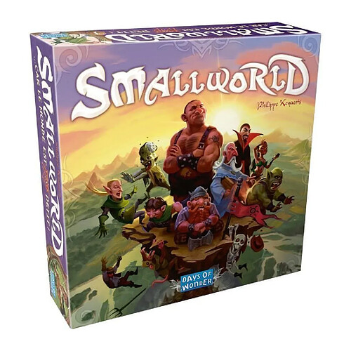 ASMODEE - Small World - Jeu de Strategie - Jeu de societe Strategique - A partir de 8 ans