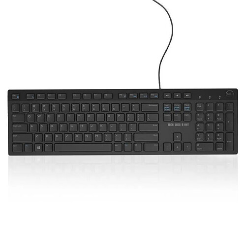 Tech Discount TD® Clavier français interface USB clavier universel pour ordinateur portable de bureau