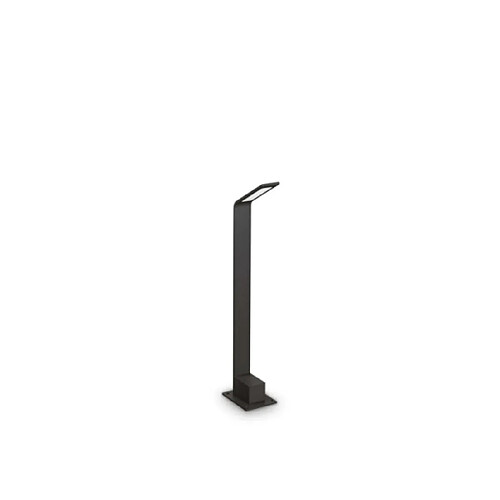 Ideal Lux Borne de jardin Agos Métal,Aluminium Gris anthracite